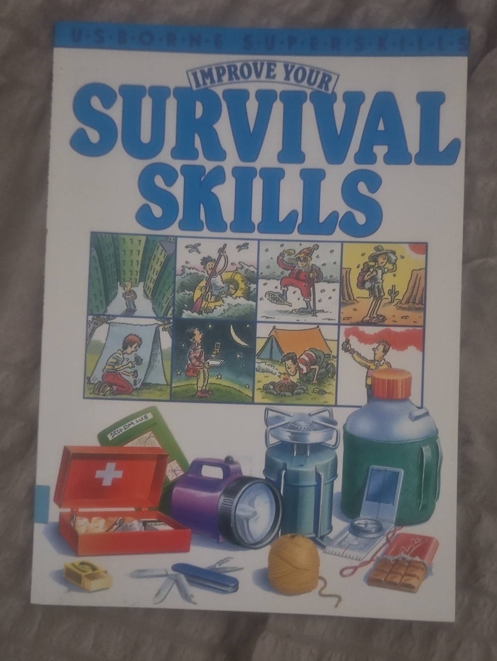 Improve Your Survival Skills Book - Usbourne Books